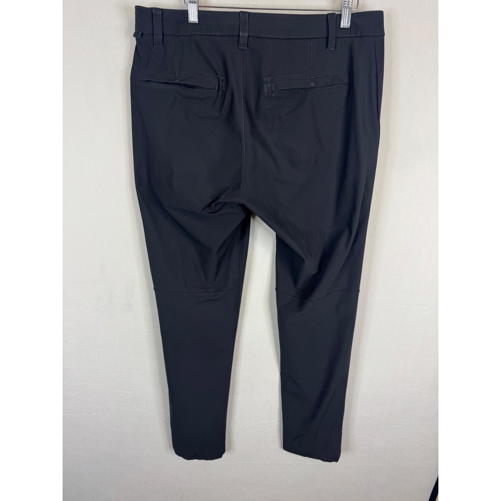 Lululemon Commission Slim-Fit Pant Black Mens Size 33X32 - Picture 2 of 9
